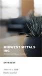 Mobile Screenshot of midwestmetalsinc.com