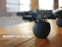 Tablet Screenshot of midwestmetalsinc.com